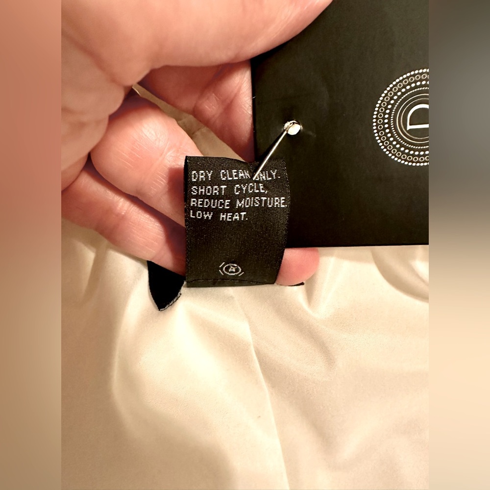 DESIGNER! DONCASTER COLLECTION!🌸100% SILK PEACOAT/DUSTER/White/Size-10 - Picture 14 of 16